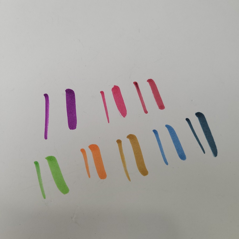 Spectrum Noir Illustrator Markers Lot 8 Multicolor Dual Tip Alcohol - Picture 5 of 5